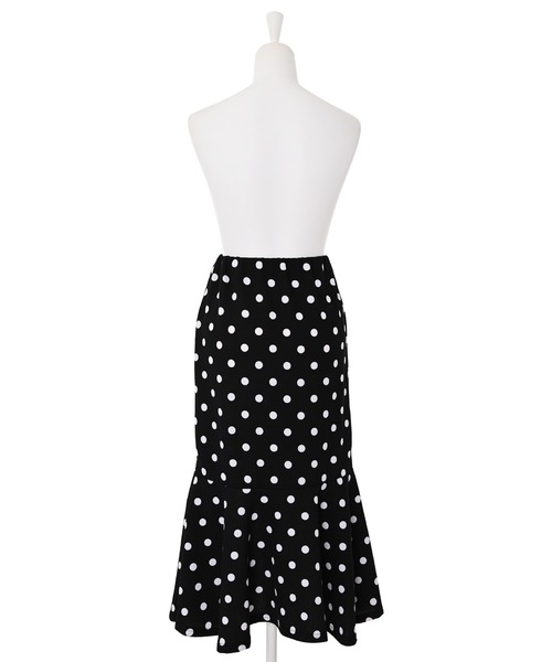 Narcissus（ナルシス）の「【Narcissus】ドットマーメイドスカート（スカート・レディース・ブラック/ホワイト・FREE）」の14枚目の写真