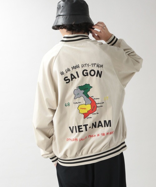 リバーシブルスカジャン/ベトジャン