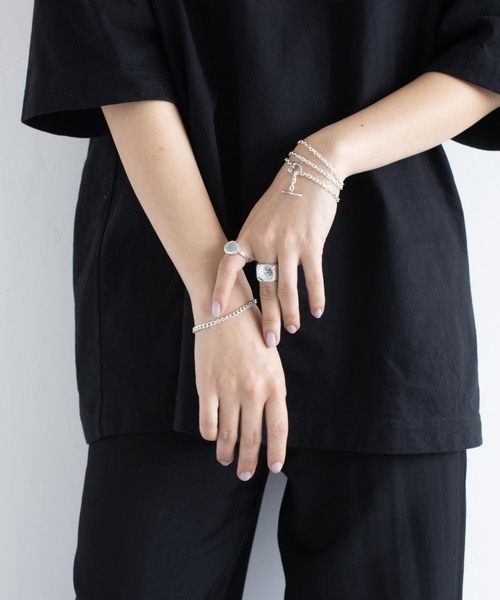 JUICY ROCK(ジューシーロック)の「CYCRO/SV925 キヘイチェーンブレスレット(全長19cm)(ブレスレット・レディース・シルバー・ONE SIZE)」の4枚目の写真
