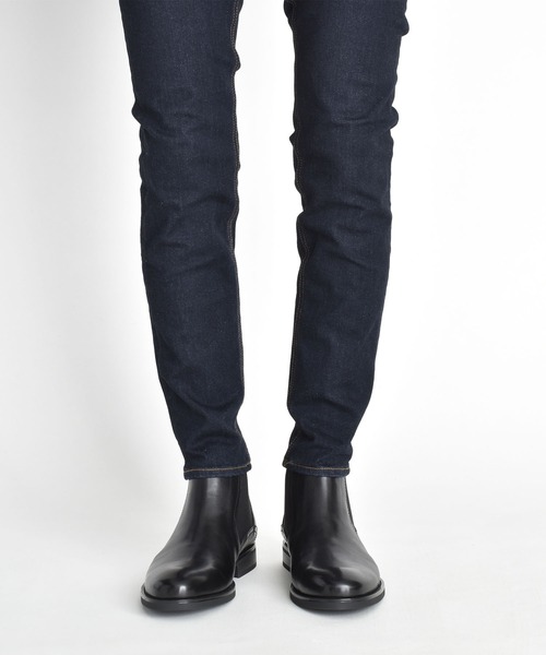 ルシウス（LUCIUS）/サイドゴアブーツ / レザー ラウンドトゥ ラウンドトゥ レザー サイドゴアブーツ（ブーツ）｜LUCIUS（ルシウス