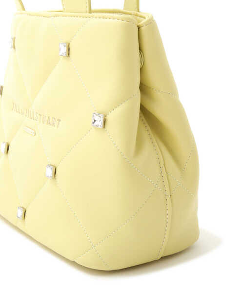 JILL by JILL STUART(ジルバイジルスチュアート)の「◇シャインキルトトート(トートバッグ・レディース・イエロー/ピンク/ブラック/ゴールド・FREE)」の17枚目の写真