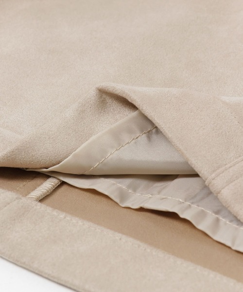 ITEMS URBANRESEARCH(アイテムズ アーバンリサーチ)の「フェイクスエードタイトスカート(スカート・レディース・モカ/チャコールグレー/パープル/グレー系その他/グリーン・FREE)」の14枚目の写真