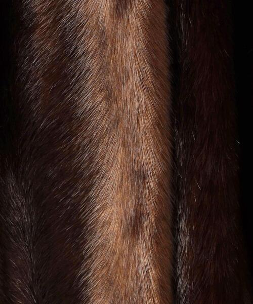 jakke（ジャッキー）の「＜jakke＞HEATHER フェイクファー コート（その他アウター・レディース・ブラウン・S）」の16枚目の写真