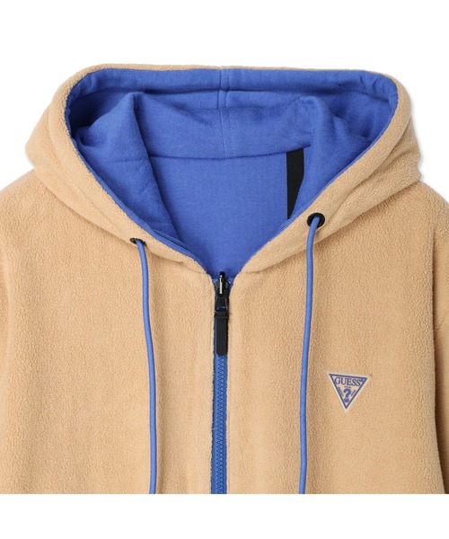 Guess(ゲス)の「Ern Reversible Full Zip Hoodie(パーカー・メンズ・ベージュ/ブラック・SMALL/MEDIUM/LARGE/X-LARGE)」の16枚目の写真