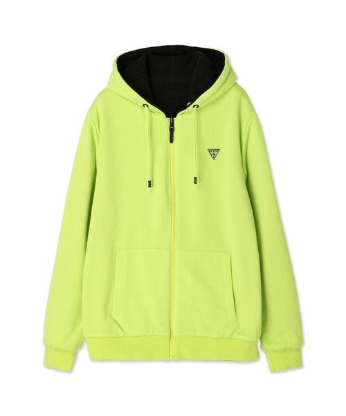 Guess(ゲス)の「Ern Reversible Full Zip Hoodie(パーカー・メンズ・ベージュ/ブラック・SMALL/MEDIUM/LARGE/X-LARGE)」の6枚目の写真