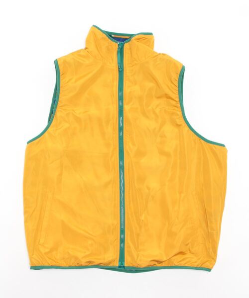 THISIS(ディスイズ)の「ビッグシルエット マイクロフリース リバーシブルベスト レディース(ダウンベスト・レディース・ブラック/モカ/オートミール/グリーン・X-LARGE/LARGE/MEDIUM)」の11枚目の写真