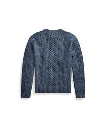 RRL（ダブル アール エル）の「アランニット クルーネック セーター