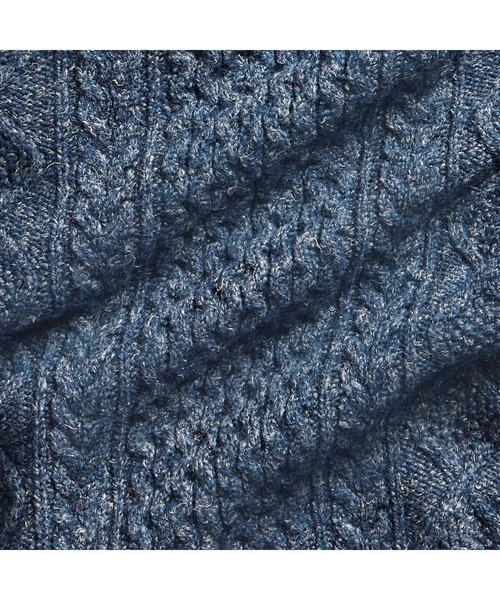 RRL（ダブル アール エル）の「アランニット クルーネック セーター