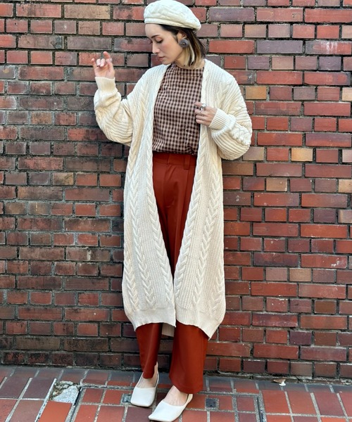 ◆BLOND9◆ THREE LINES KNIT CARDIGAN (全2色) カーディガン ◇BLOND9◇ THREE LINES KNIT CARDIGAN (全2色) カーディガン