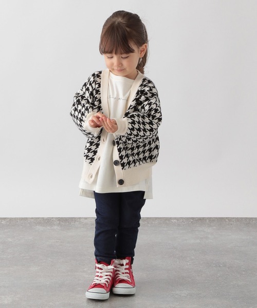 GLOBAL WORK(グローバルワーク)の「フワフワHug me柄カーディガン/295083(カーディガン/ボレロ・キッズ・ブラウン系その他/ホワイト系その他2/ライトグレー/ブラック・110cm/100cm/120cm/130cm/140cm/150cm/160cm)」の18枚目の写真