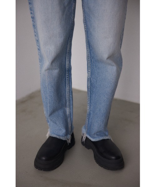 BLACK BY MOUSSY（ブラックバイマウジー）の「CAW vintage denim（カウヴィンテージデニム）（デニムパンツ・レディース・ライトブルー・24inch/26inch/25inch/23inch）」の7枚目の写真