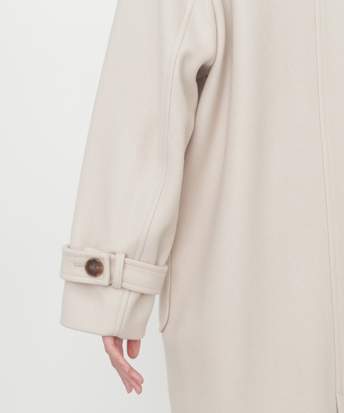 N.(N. Natural Beauty Basic)(エヌエヌナチュラルビューティーベーシック)の「【S Size Line】◆テックメルトンビックカラーチェスターコート(チェスターコート・レディース・ブルー/ナチュラル/モカ・SMALL/MEDIUM)」の19枚目の写真