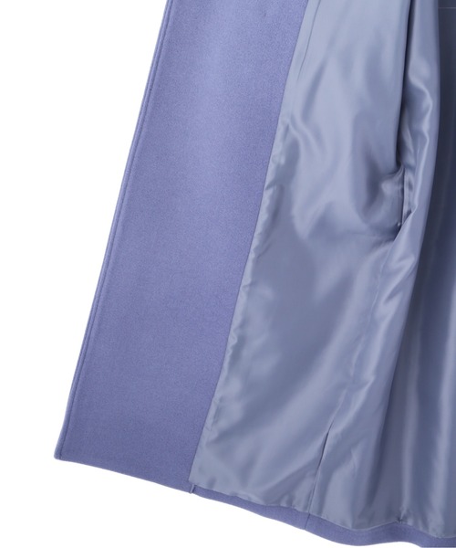 N.(N. Natural Beauty Basic)(エヌエヌナチュラルビューティーベーシック)の「【S Size Line】◆テックメルトンビックカラーチェスターコート(チェスターコート・レディース・ブルー/ナチュラル/モカ・SMALL/MEDIUM)」の12枚目の写真