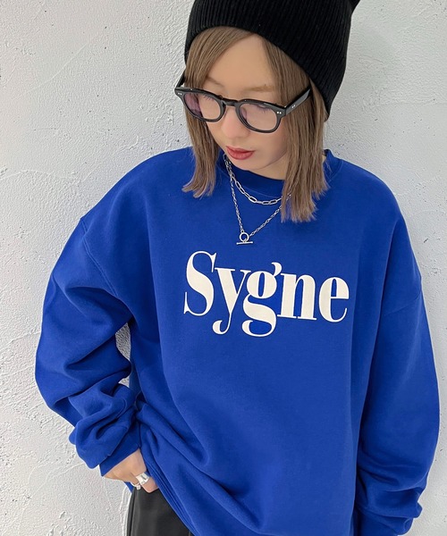 apres jour mignon(アプレジュールミニョン)の「カラースウェット【ZOZOTOWN限定アイテム】(スウェット・レディース・ピンク/グリーン/オレンジ/ブルー・X-LARGE/フリー)」の10枚目の写真