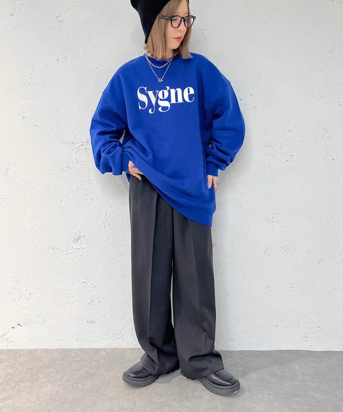 apres jour mignon(アプレジュールミニョン)の「カラースウェット【ZOZOTOWN限定アイテム】(スウェット・レディース・ピンク/グリーン/オレンジ/ブルー・X-LARGE/フリー)」の13枚目の写真
