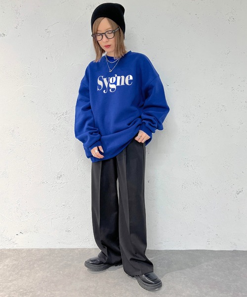 apres jour mignon(アプレジュールミニョン)の「カラースウェット【ZOZOTOWN限定アイテム】(スウェット・レディース・ピンク/グリーン/オレンジ/ブルー・X-LARGE/フリー)」の14枚目の写真