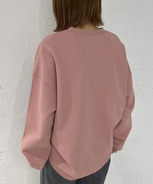 apres jour mignon(アプレジュールミニョン)の「カラースウェット【ZOZOTOWN限定アイテム】(スウェット・レディース・ピンク/グリーン/オレンジ/ブルー・X-LARGE/フリー)」の19枚目の写真