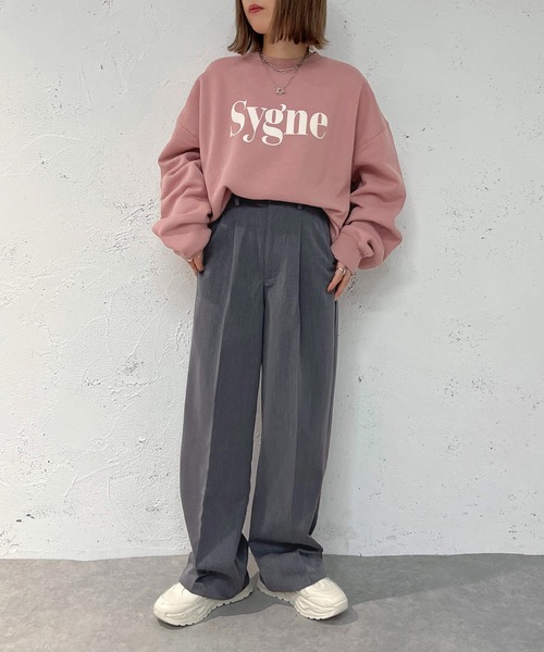 apres jour mignon(アプレジュールミニョン)の「カラースウェット【ZOZOTOWN限定アイテム】(スウェット・レディース・ピンク/グリーン/オレンジ/ブルー・X-LARGE/フリー)」の21枚目の写真