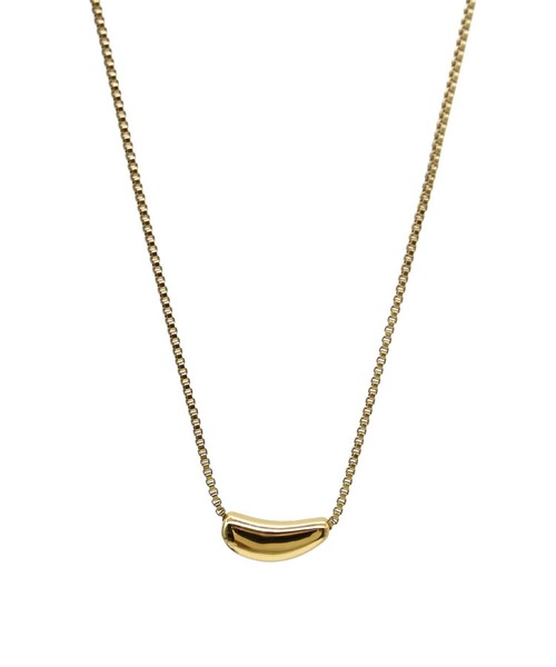 LHME（エルエイチエムイー）の「【WEB限定】”Dear”スチームネックレス/サージカルステンレス（金属アレルギー対応）【LHME / エルエイチエムイー】（ネックレス・レディース・シルバー/イエローゴールド・45cm）」の5枚目の写真