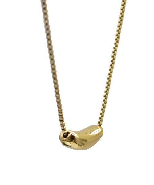 LHME（エルエイチエムイー）の「【WEB限定】”Dear”スチームネックレス/サージカルステンレス（金属アレルギー対応）【LHME / エルエイチエムイー】（ネックレス・レディース・シルバー/イエローゴールド・45cm）」の6枚目の写真