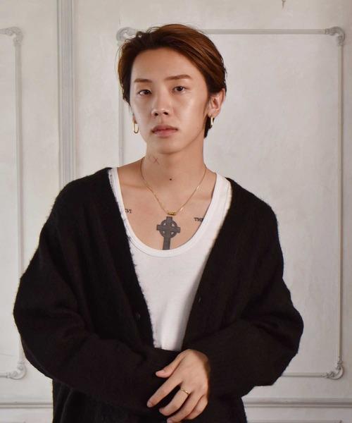 LHME（エルエイチエムイー）の「【WEB限定】”Dear”スチームネックレス/サージカルステンレス（金属アレルギー対応）【LHME / エルエイチエムイー】（ネックレス・レディース・シルバー/イエローゴールド・45cm）」の13枚目の写真