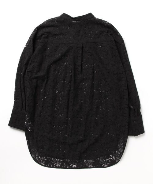 FURFUR（ファーファー）の「レースロングシャツ（シャツ