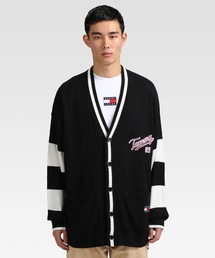 tommy jeans | オーバーサイズカレッジカーディガン(カーディガン/ボレロ)