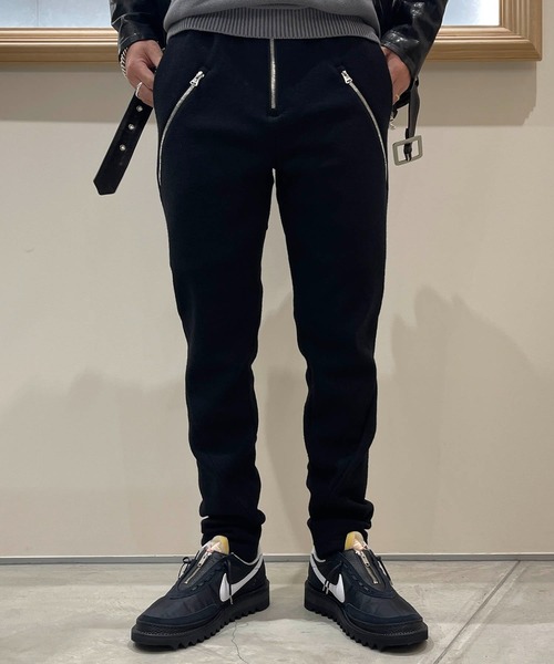 ISAMU KATAYAMA BACKLASH（イサムカタヤマバックラッシュ）の「【ISAMU KATAYAMA BACKLASH / イサムカタヤマバックラッシュ】SOFT SMOOTH PANTS / ソフトスムースパンツ（その他パンツ・メンズ・ブラック/グレー・SMALL/MEDIUM）」の5枚目の写真