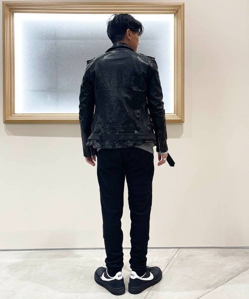 ISAMU KATAYAMA BACKLASH（イサムカタヤマバックラッシュ）の「【ISAMU KATAYAMA BACKLASH / イサムカタヤマバックラッシュ】SOFT SMOOTH PANTS / ソフトスムースパンツ（その他パンツ・メンズ・ブラック/グレー・SMALL/MEDIUM）」の13枚目の写真