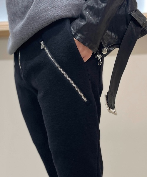 ISAMU KATAYAMA BACKLASH（イサムカタヤマバックラッシュ）の「【ISAMU KATAYAMA BACKLASH / イサムカタヤマバックラッシュ】SOFT SMOOTH PANTS / ソフトスムースパンツ（その他パンツ・メンズ・ブラック/グレー・SMALL/MEDIUM）」の10枚目の写真