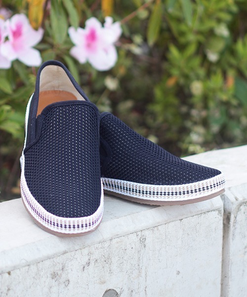 Dedes(デデス)の「Dedes / メッシュスリッポンシューズ(5166)(スリッポン・メンズ・ホワイト/ブラック/ブルー/ネイビー/イエロー/レッド/オレンジ・42/44/40/43/41/37/36/38/39)」の3枚目の写真