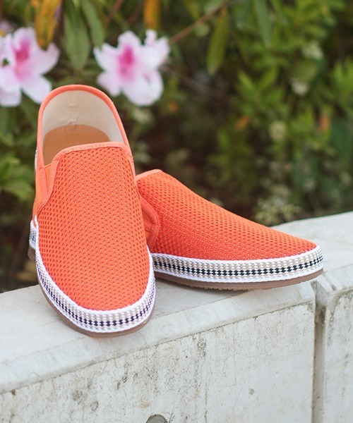 Dedes(デデス)の「Dedes / メッシュスリッポンシューズ(5166)(スリッポン・メンズ・ホワイト/ブラック/ブルー/ネイビー/イエロー/レッド/オレンジ・42/44/40/43/41/37/36/38/39)」の7枚目の写真