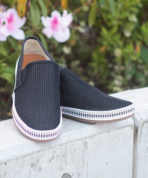 Dedes(デデス)の「Dedes / メッシュスリッポンシューズ(5166)(スリッポン・メンズ・ホワイト/ブラック/ブルー/ネイビー/イエロー/レッド/オレンジ・42/44/40/43/41/37/36/38/39)」の2枚目の写真