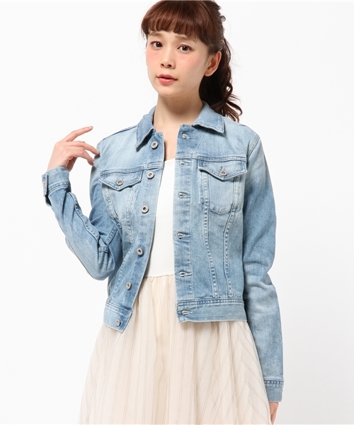 AG（エージー）の「AG　エージー　ROBYN JACKET　STANDARD　Gジャン（デニムジャケット・レディース・ブルー・1/2）」の11枚目の写真