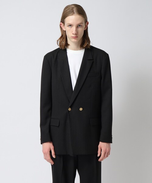 tk.TAKEO KIKUCHI（ティーケータケオキクチ）の「◆スプリングツイードジャケット（テーラードジャケット・メンズ・ブラック系6/ネイビー系5・01/02/03）」の4枚目の写真