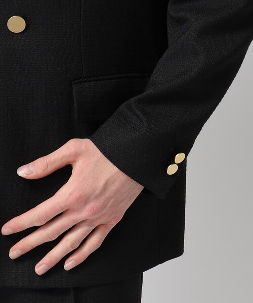 tk.TAKEO KIKUCHI（ティーケータケオキクチ）の「◆スプリングツイードジャケット（テーラードジャケット・メンズ・ブラック系6/ネイビー系5・01/02/03）」の8枚目の写真