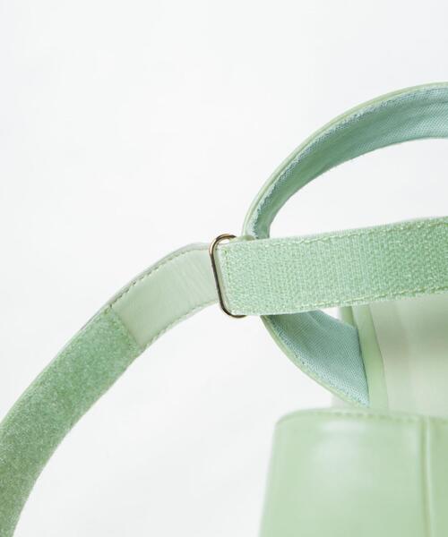 WEGO（ウィゴー）の「WEGO/バルキーヒールサンダル（サンダル・レディース・ブラック/ホワイト/グリーン系その他・MEDIUM/LARGE）」の8枚目の写真