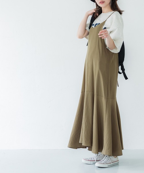 coca（coca）（コカ）の「キャミワンピース（ワンピース・レディース・ベージュ/ブラック・ONE SIZE）」の13枚目の写真