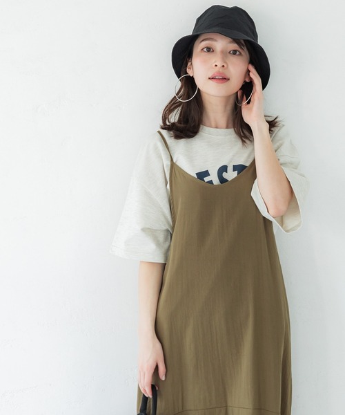 coca（coca）（コカ）の「キャミワンピース（ワンピース・レディース・ベージュ/ブラック・ONE SIZE）」の15枚目の写真