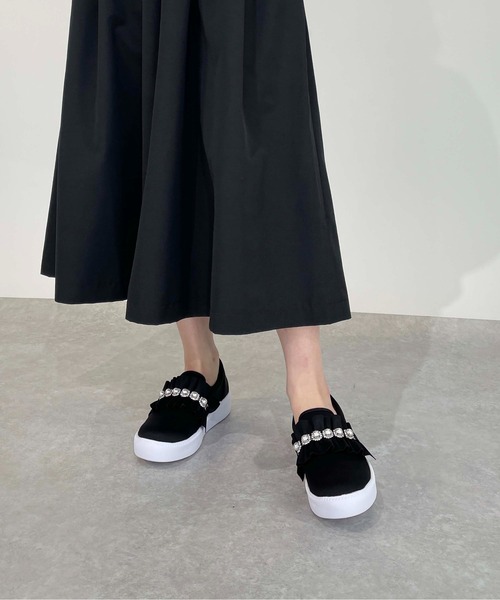 EVOL（イーボル）の「軽量パールフリルスニーカー（スニーカー・レディース・ブラック・S/M/L/LL）」の21枚目の写真