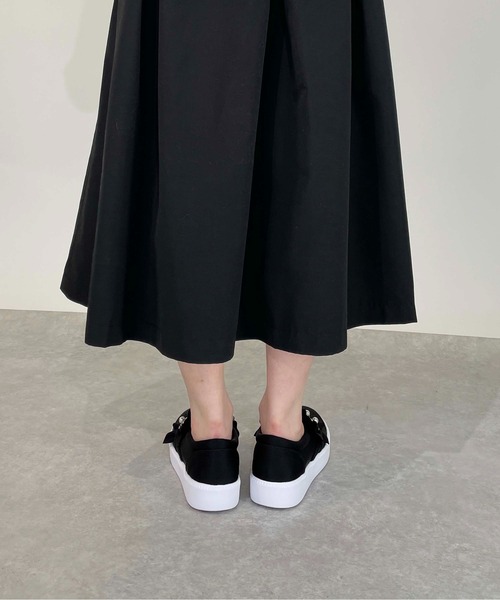 EVOL（イーボル）の「軽量パールフリルスニーカー（スニーカー・レディース・ブラック・S/M/L/LL）」の19枚目の写真