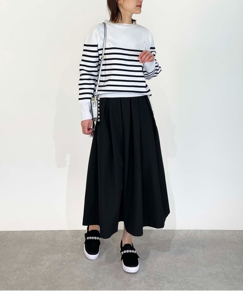 EVOL（イーボル）の「軽量パールフリルスニーカー（スニーカー・レディース・ブラック・S/M/L/LL）」の16枚目の写真