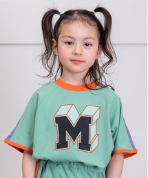 BIG FIELD | サイドラインナンバーTシャツ(80～150cm)(Tシャツ/カットソー)