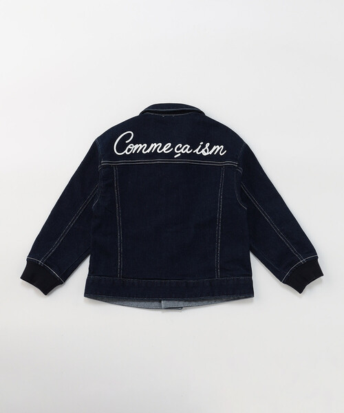 COMME CA ISM(コムサイズム)の「ステッチデニム ブルゾン(デニムジャケット・キッズ・インディゴブルー/ブルー・110cm/120cm/130cm/140cm/150cm)」の10枚目の写真