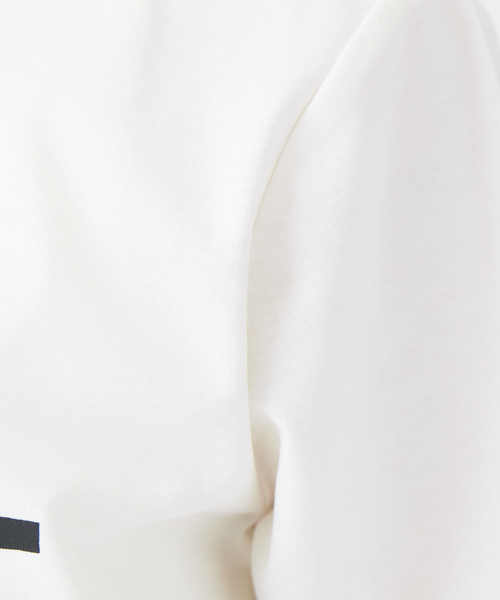 abahouse mavie(アバハウスマヴィ)の「コンパクトロゴロングTシャツ(Tシャツ/カットソー・レディース・ホワイト系その他/チャコールグレー/ホワイト・フリー)」の8枚目の写真