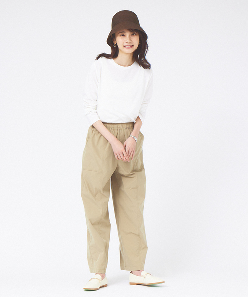 abahouse mavie(アバハウスマヴィ)の「コンパクトロゴロングTシャツ(Tシャツ/カットソー・レディース・ホワイト系その他/チャコールグレー/ホワイト・フリー)」の16枚目の写真