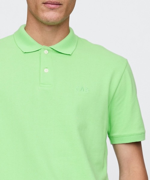 Decembermay ロングポロシャツ ユニセックス2 Unisex2 半袖ポロシャツ ユニセックス 167－86 レッド （SS