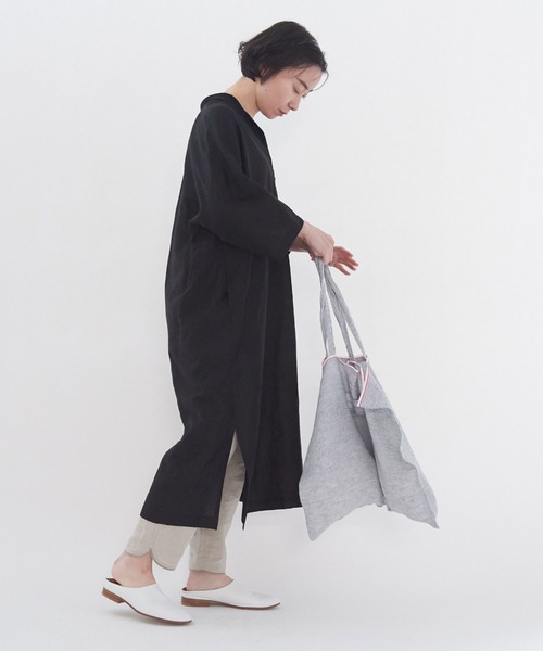 yuni（ユニ ）の「ニットワイドカラー ワンピース（ワンピース）」 - WEAR