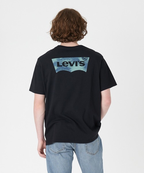 Levi's(リーバイス)の「リーバイス/Levi's グラフィック ロゴ クルーネックTシャツ BATWINGS(Tシャツ/カットソー・メンズ・マルチ・S/XL/L/M)」の3枚目の写真