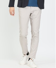 m.f.editorial | エムエフエディトリアルメンズ/m.f.editorial:MEN 接触冷感ストレッチ トラウザーパンツ ドビー(チノパンツ)